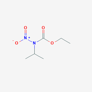 molecular formula C6H12N2O4 B14533863 Ethyl nitro(propan-2-yl)carbamate CAS No. 62261-05-6