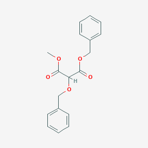 molecular formula C18H18O5 B14533920 Benzyl methyl (benzyloxy)propanedioate CAS No. 62527-79-1