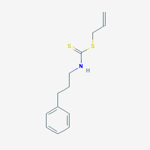 Prop-2-en-1-yl (3-phenylpropyl)carbamodithioate