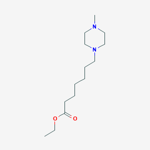 Ethyl 7-(4-methylpiperazin-1-yl)heptanoate