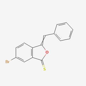 3-Benzylidene-6-bromo-2-benzofuran-1(3H)-thione