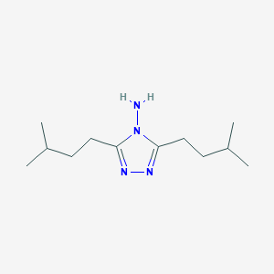 3,5-Bis(3-methylbutyl)-4H-1,2,4-triazol-4-amine