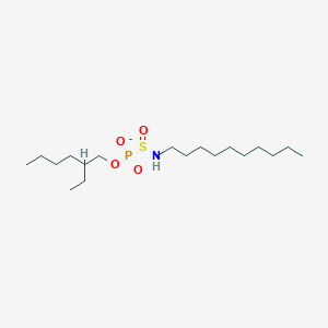 Decylsulfinamoyl(2-ethylhexoxy)phosphinate