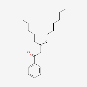 3-Hexyl-1-phenyldec-3-en-1-one