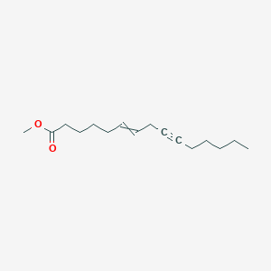 Methyl pentadec-6-en-9-ynoate