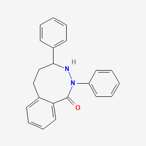 2,4-Diphenyl-3,4,5,6-tetrahydro-2,3-benzodiazocin-1(2H)-one