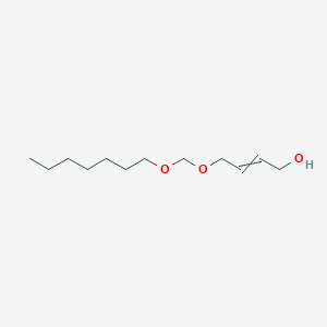 4-[(Heptyloxy)methoxy]but-2-en-1-ol