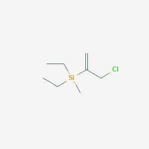 (3-Chloroprop-1-en-2-yl)(diethyl)methylsilane