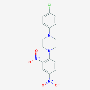 1-(4-Chlorophenyl)-4-(2,4-dinitrophenyl)piperazine