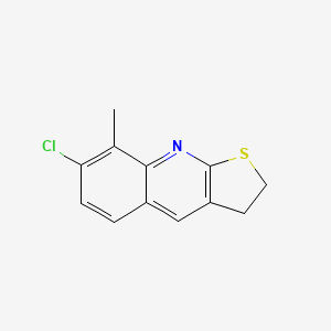 7-Chloro-8-methyl-2,3-dihydrothieno[2,3-b]quinoline