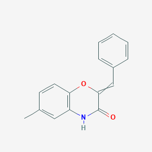 2-Benzylidene-6-methyl-2H-1,4-benzoxazin-3(4H)-one