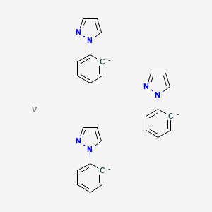 1-Phenylpyrazole;vanadium