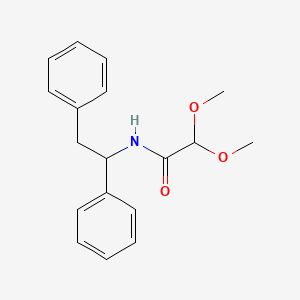 N-(1,2-Diphenylethyl)-2,2-dimethoxyacetamide