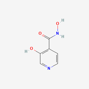 B1453434 N,3-dihydroxyisonicotinamide CAS No. 89640-77-7