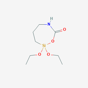 2,2-Diethoxy-1,6,2-oxazasilepan-7-one