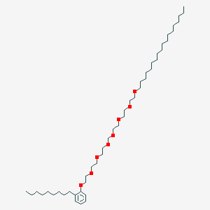 1-(2-Nonylphenoxy)-3,6,9,11,14,17,20-heptaoxaoctatriacontane