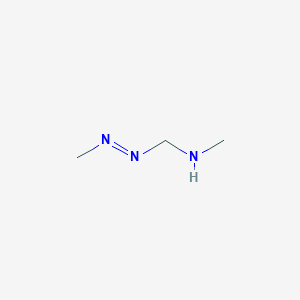 N-Methyl-1-[(E)-methyldiazenyl]methanamine