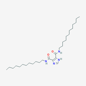 1H-Imidazole-4,5-dicarboxamide, N,N'-didodecyl-