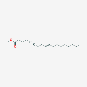 molecular formula C19H32O2 B14534527 Methyl octadec-9-en-5-ynoate CAS No. 62228-31-3