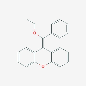 9-[Ethoxy(phenyl)methylidene]-9H-xanthene