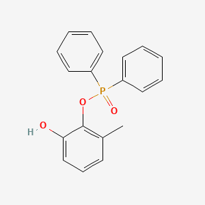 2-Hydroxy-6-methylphenyl diphenylphosphinate