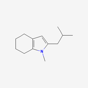 1-Methyl-2-(2-methylpropyl)-4,5,6,7-tetrahydro-1H-indole