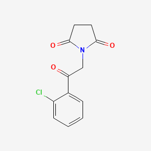 1-[2-(2-Chlorophenyl)-2-oxoethyl]pyrrolidine-2,5-dione