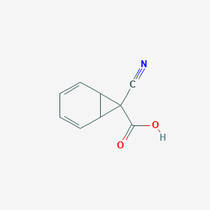 7-Cyanobicyclo[4.1.0]hepta-2,4-diene-7-carboxylic acid