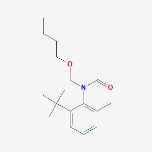 N-(Butoxymethyl)-N-(2-tert-butyl-6-methylphenyl)acetamide