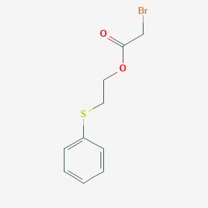 2-(Phenylsulfanyl)ethyl bromoacetate