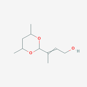 3-(4,6-Dimethyl-1,3-dioxan-2-yl)but-2-en-1-ol