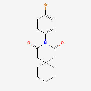 3-(4-Bromophenyl)-3-azaspiro[5.5]undecane-2,4-dione