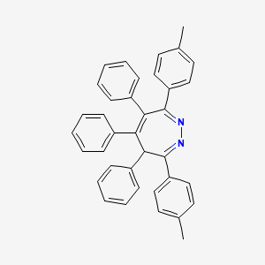 3,7-Bis(4-methylphenyl)-4,5,6-triphenyl-4H-1,2-diazepine