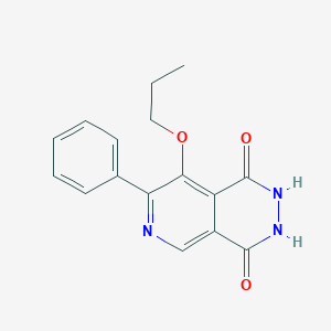 7-Phenyl-8-propoxy-2,3-dihydropyrido[3,4-d]pyridazine-1,4-dione