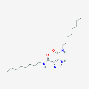 N~4~,N~5~-Dioctyl-1H-imidazole-4,5-dicarboxamide