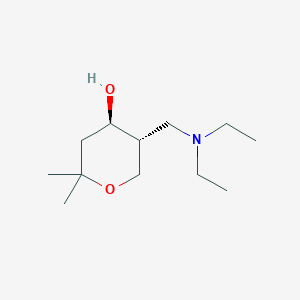 1,5-Anhydro-2,4-dideoxy-4-[(diethylamino)methyl]-1,1-dimethyl-D-threo-pentitol