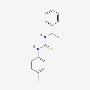 N-(4-Methylphenyl)-N'-(1-phenylethyl)thiourea