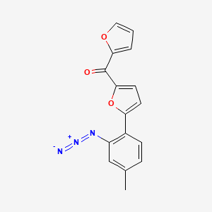 [5-(2-Azido-4-methylphenyl)furan-2-yl](furan-2-yl)methanone