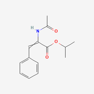 2-Propenoic acid, 2-(acetylamino)-3-phenyl-, 1-methylethyl ester, (Z)-