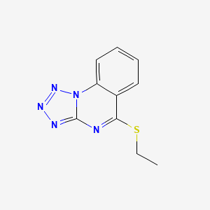 5-(Ethylsulfanyl)tetrazolo[1,5-a]quinazoline