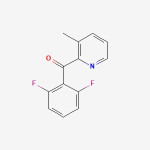 2-(2,6-Difluorobenzoyl)-3-methylpyridine