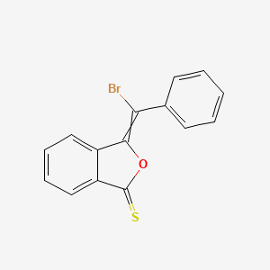 3-[Bromo(phenyl)methylidene]-2-benzofuran-1(3H)-thione