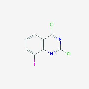 molecular formula C8H3Cl2IN2 B1453514 2,4-Dichloro-8-iodoquinazoline CAS No. 959237-40-2