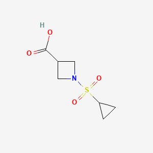 1-(Cyclopropylsulfonyl)azetidine-3-carboxylic acid