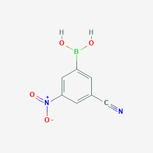 (3-Cyano-5-nitrophenyl)boronic acid