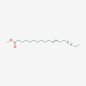 molecular formula C19H32O2 B14535371 Methyl octadec-11-en-15-ynoate CAS No. 62204-05-1