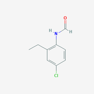 N-(4-Chloro-2-ethylphenyl)formamide