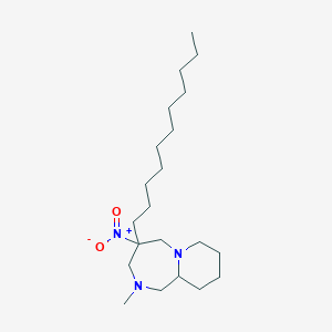 2-Methyl-4-nitro-4-undecyldecahydropyrido[1,2-a][1,4]diazepine