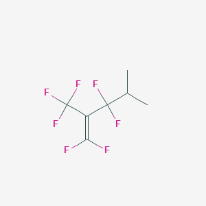 1,1,3,3-Tetrafluoro-4-methyl-2-(trifluoromethyl)pent-1-ene