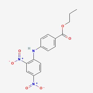 Propyl 4-(2,4-dinitroanilino)benzoate